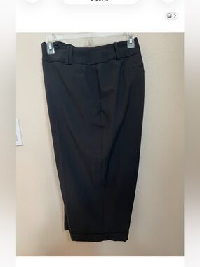 Worthington Charcoal Trouser Cuffed Capris
